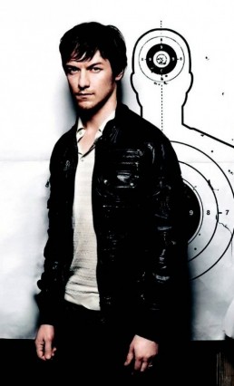 Diễn viên James McAvoy trong phim Wanted Diễn viên James McAvoy trong phim Wanted