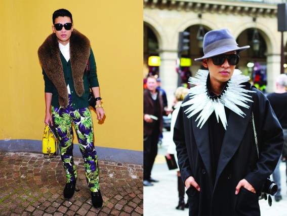 Blogger Bryan Boy với phong cách thời trang ấn tượng pha trộn giữa nam và nữ