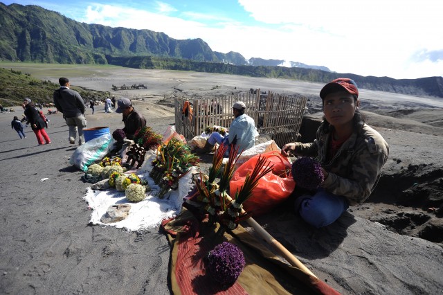 Đời sống của người Hindu ở Bromo, Indonesia