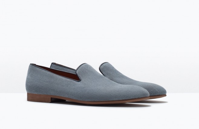 giày mọi moccasin Zara Man