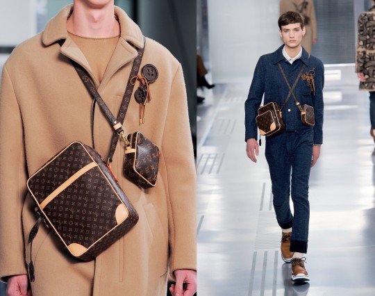 Túi thời trang thu đông 2015 đeo chéo của Louis Vuitton