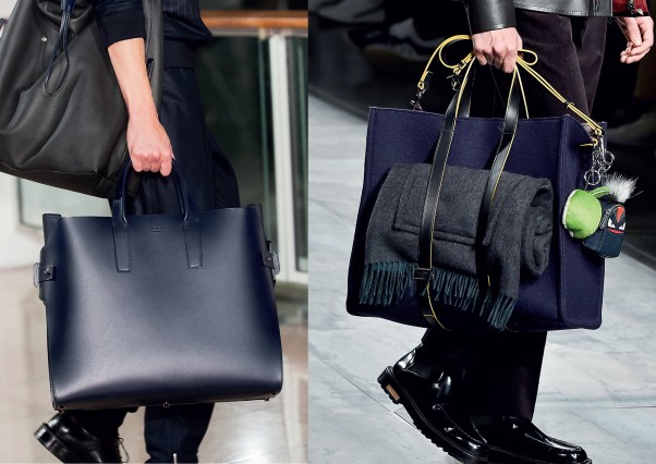 Túi xách thời trang thu đông 2015 của Hermès và  Fendi