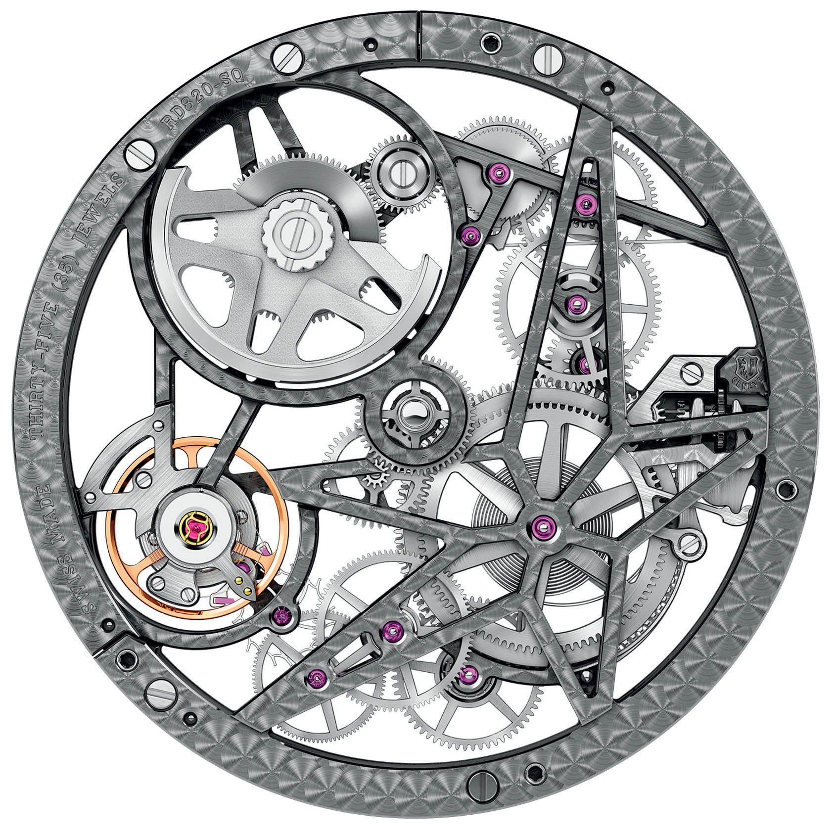 Cỗ máy của đồng hồ Roger Dubuis Excalibur Automatic Skeleton