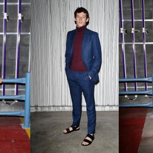 Những quý ông với phong cách ăn mặc đẹp tại show Gucci