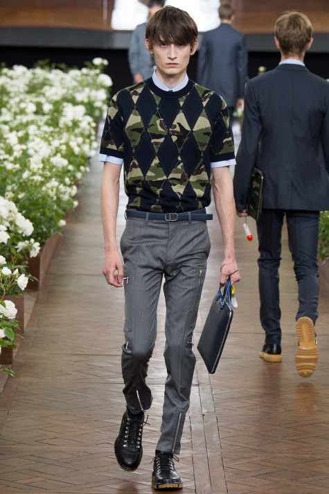 Xu hướng thời trang nam Dior Homme 2016