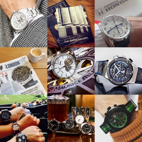 tài khoản instagram @the_watch_gallery về đồng hồ cao cấp nam