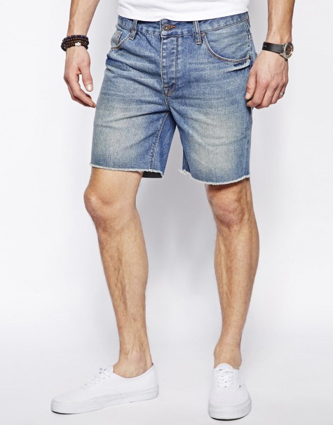 cach phoi do nam dep quan short jean asos