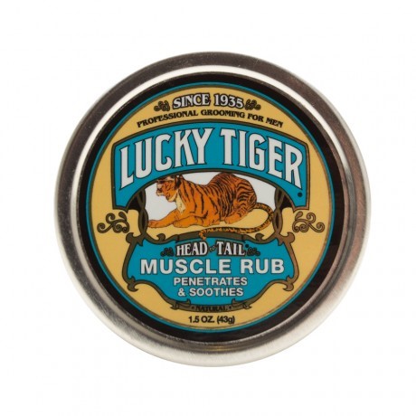 Chăm sóc cơ thể cho nam: Dầu xoa bóp Head to Tail của Lucky Tiger