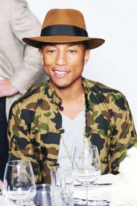 cách phối đồ nam đẹp như Pharrell với hoạ tiết rằn ri