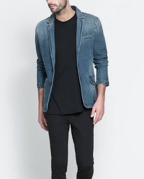 Cách phối đồ đẹp với áo blazer denim cho cuối tuần