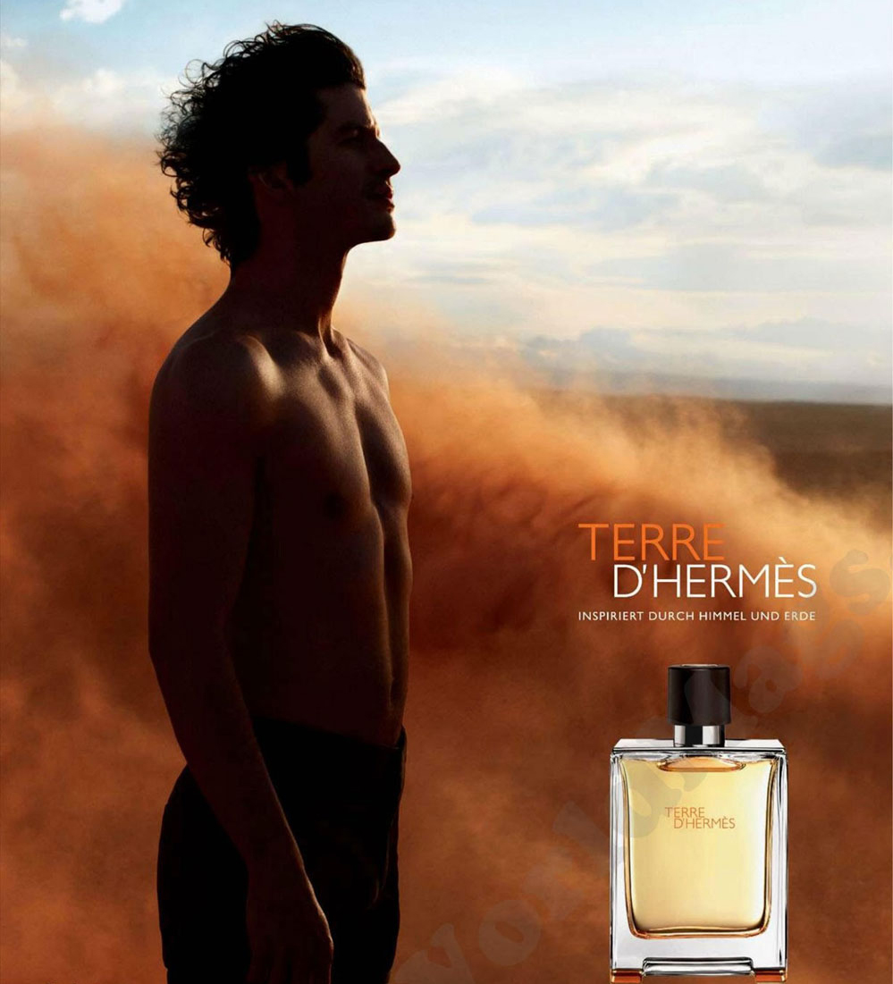 nước hoa nam giới Terre D'Hermes ads pic - elle việt nam