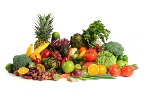chế độ ăn kiêng giảm cân hợp lý với trái cây và rau xanh