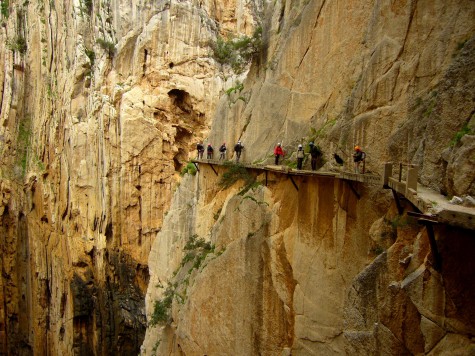 dia diem du lich con duong El Caminito Del Rey