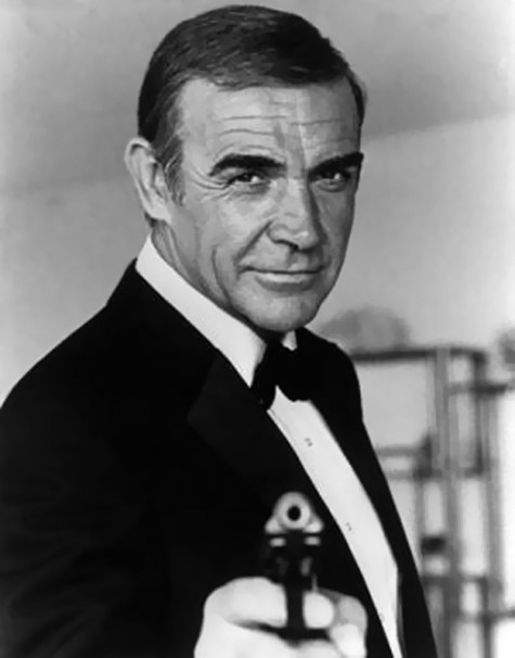 Sean Connery thủ vai James trong 4 phần đầu tiên của series phim về chàng thám tử lừng danh 