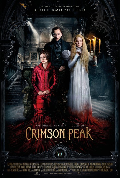 3 bộ phim điện ảnh mùa Halloween - Crimson Peak poster - elleman