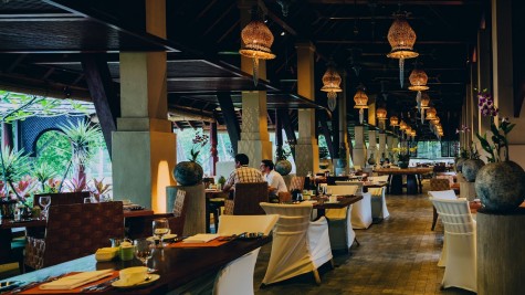 Khu vực nhà hàng tại khu Resort