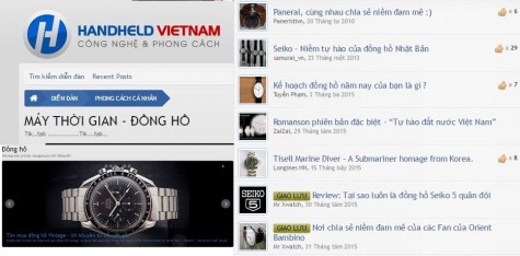 Mua đồng hồ nam chính hãng - chuyên mục Handheld Vietnam - elleman