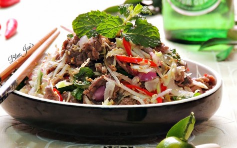 văn hóa ẩm thực Đông Nam Á - gỏi trộn - elleman