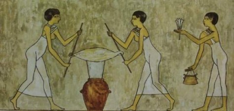 người Ai Cập cổ đại đã biết dùng nước hoa cho vùng dưới cánh tay