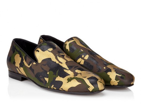 giày nam Jimmy Choo 2015 sloane camouflage 1 - elle việt nam