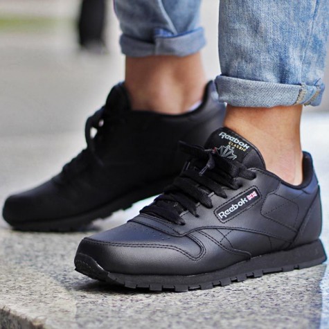 Đen - phong cách thời trang - black Reebok classics - elle man