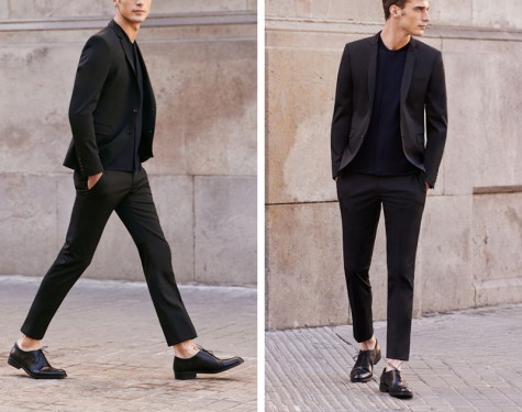 Đen - phong cách thời trang - black oxford - elle man 2