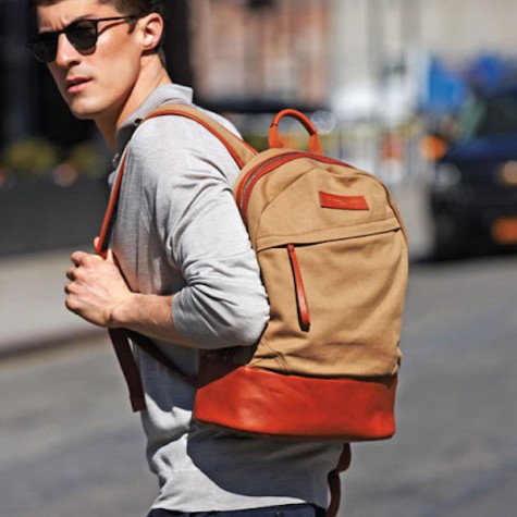 phụ kiện nam Xuân Hè 2016 - WANT LES ESSENTIELS DE LA VIE KASTRUP CANVAS BACKPACK - elleman