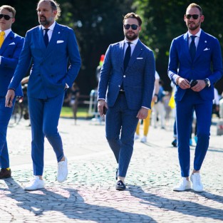 5 cách phối đồ suits đẹp cùng trainers