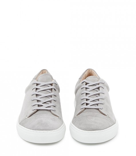 5 cách phối đồ suits đẹp cùng trainers - reiss 1971 suede laceup trainers - elleman