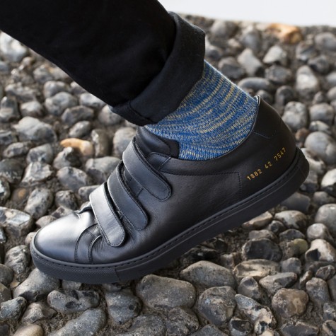 giày thể thao không dây - common project achilles three straps - elle man