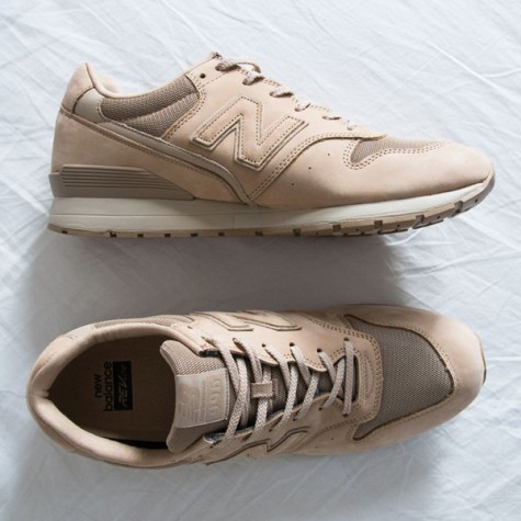 giày dép nam Hè 2016 - monochromes - New Balance 996 sand tonal suede - elleman