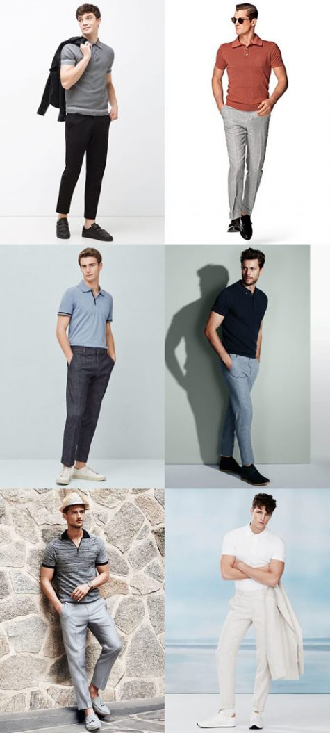 Thời trang Hè 2016 Phối đồ như một quý ông - Polo + tailoring trousers - elle man
