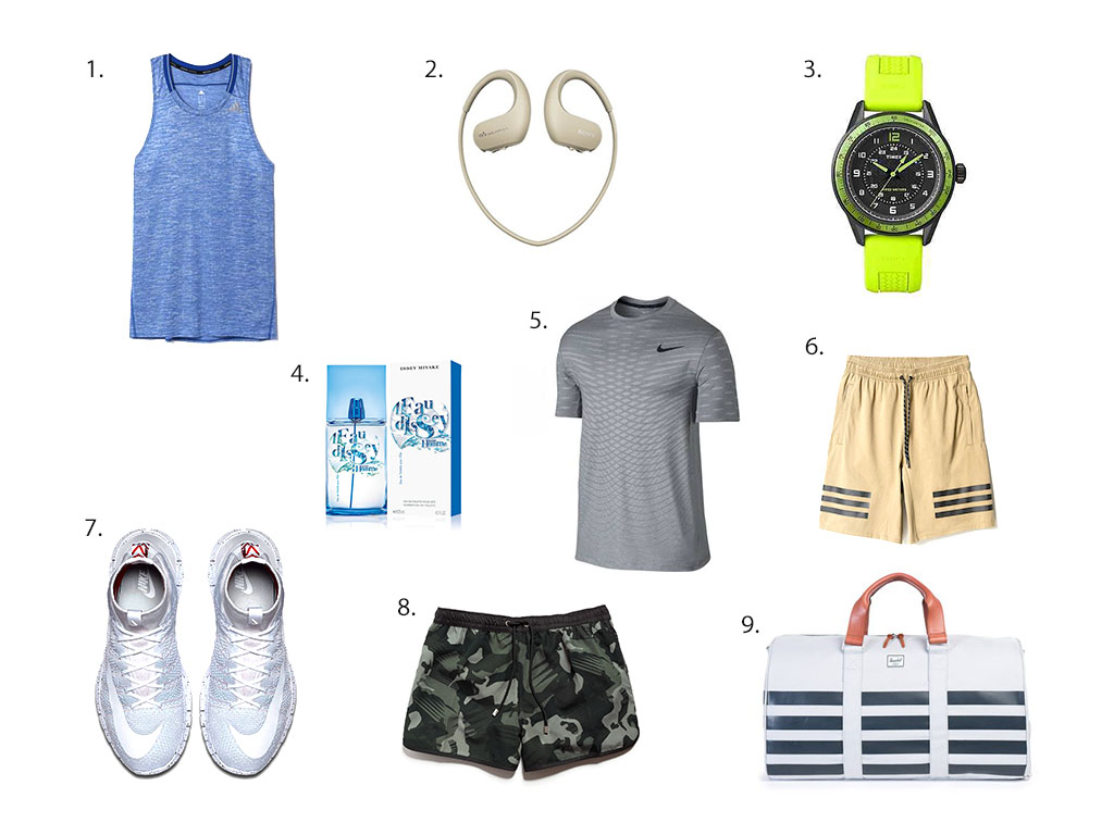 những món đồ phong cách thời trang cực “chất” cho thể thao - elle man 1