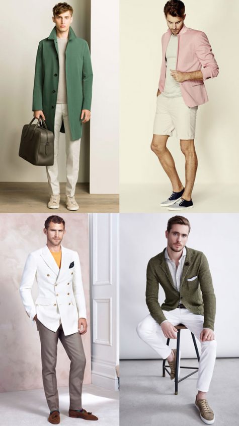 5 phong cách thời trang cực chất phối cùng màu trung tính - light neutral + contrast color - elle man