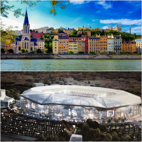 Euro 2016, Grande Stade de Lyon thiết kế bởi hãng Populous