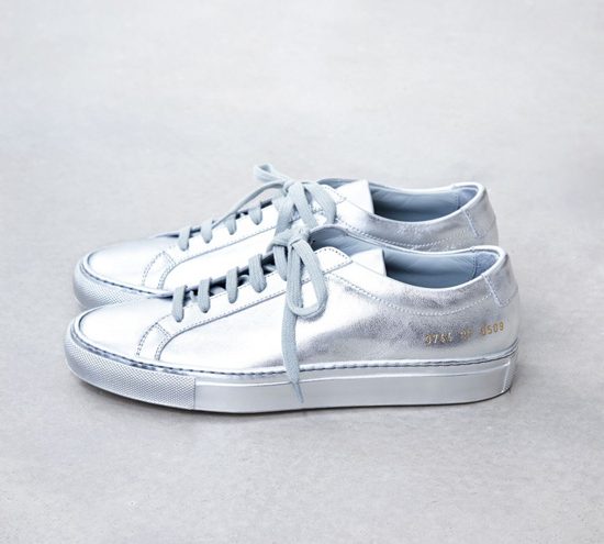 giay the thao dau He 2016 - Common Projects Achilles Silver 1 - elle man