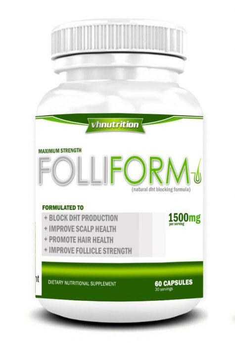 Folliform tuyên bố kháng DHT nhưng cơ chế khác với Rogaine hoặc Propecia