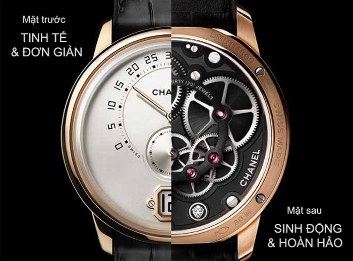 Đồng hồ nam Chanel 'Monsieur de Chanel'