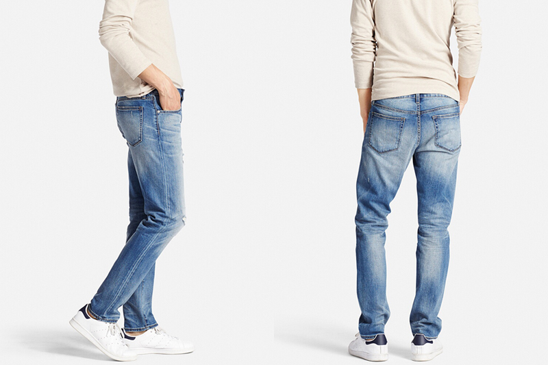 Quần jeans hàng hiệu Uniqlo.