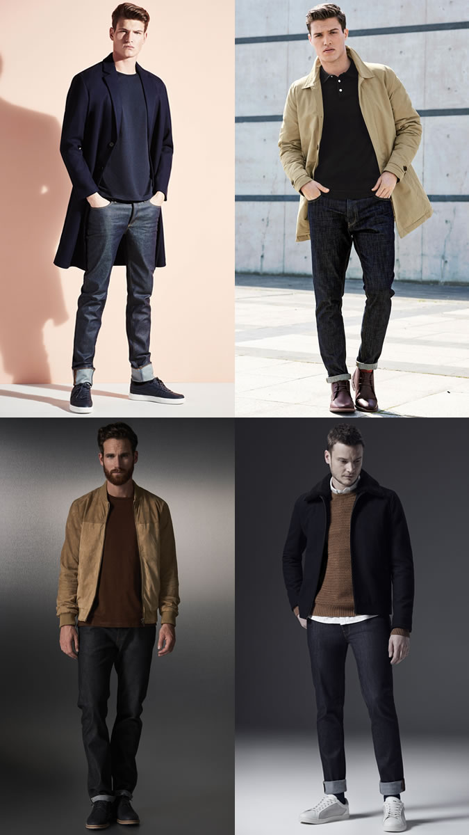 xu hướng quần jeans nam cuối năm 2016: quần cổ điển.