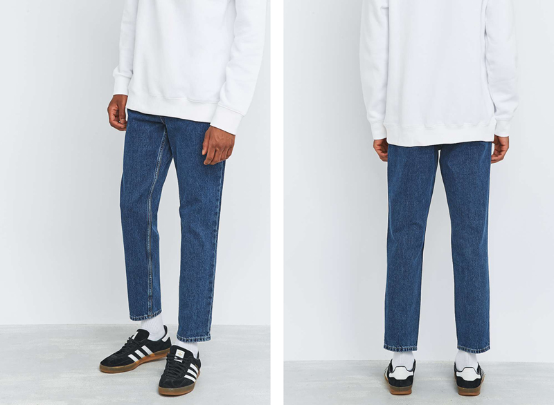 xu hướng quần jeans nam cuối năm 2016: quần Loom Flat.