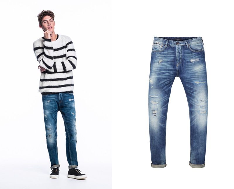 xu hướng quần jeans nam cuối năm 2016: quần của Scotch & Soda.