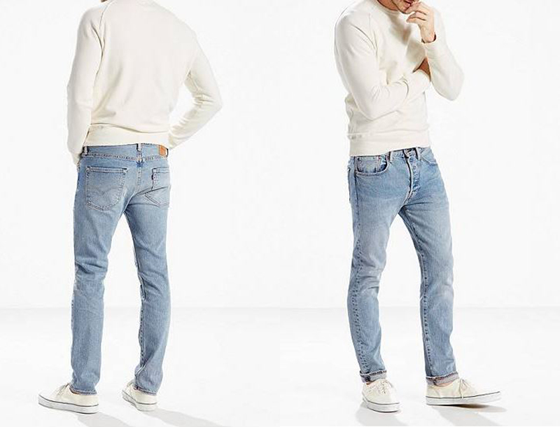 xu hướng quần jeans nam cuối năm 2016: quần Levi's.
