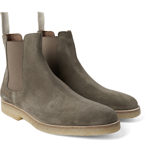 Kiểu giày nam Thu-Đông 2016: Chelsea Boots của Common Projects.