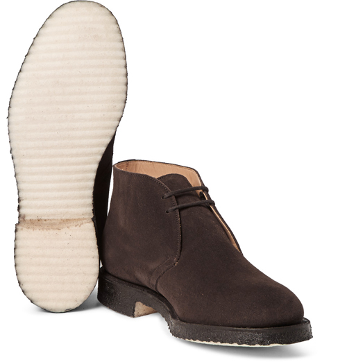 Kiểu giày nam Thu-Đông 2016: Desert Boots của Church's.