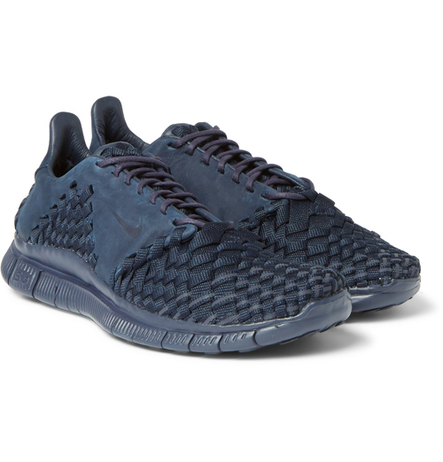 Kiểu giày nam đẹp Thu-Đông 2016: Free Inneva Nubuck Trimmed Woven Mesh của Nike.