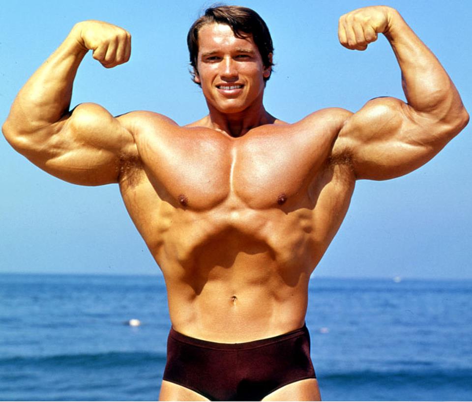 Bí quyết luyện tập để có bắp tay to: Arnold Schwarzenegger.