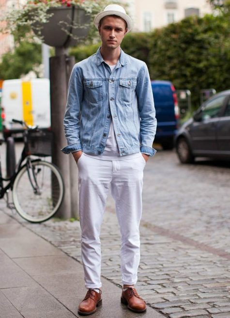 quần denim trắng là một item khó mặc nhưng sẽ đem lại vẻ ngoài vô cùng tinh tế
