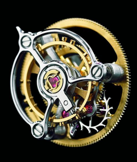 Chiếc "lồng" đặc trưng của đồng hồ Tourbillon
