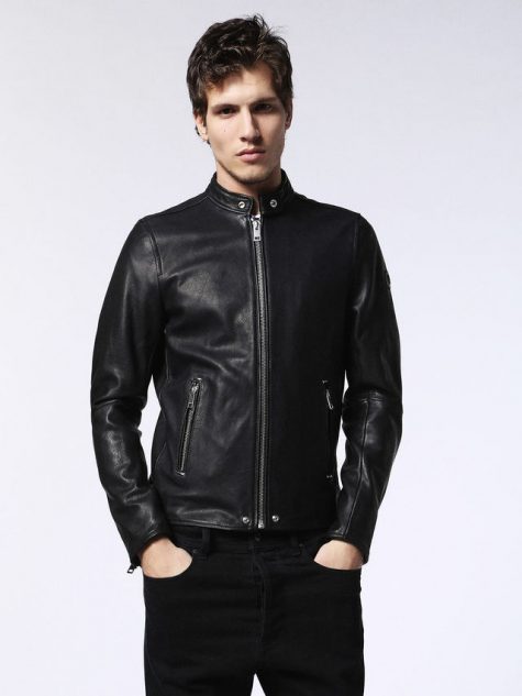 Áo da nam Diesel Sheepskin Leather Coat for Men